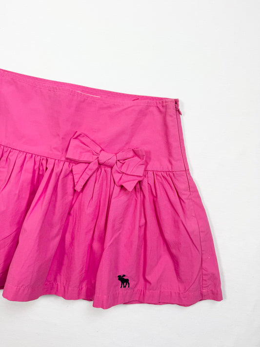 Pink Abercrombie Bow Skirt ♡ 27”
