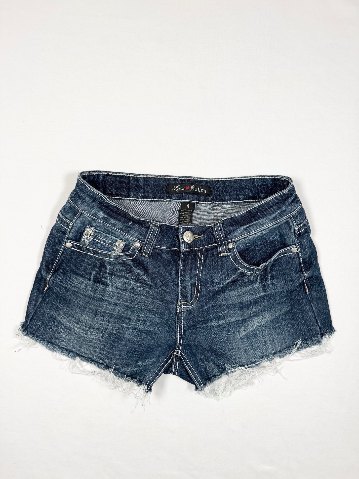 Cross Mini Shorts ♡ Size S