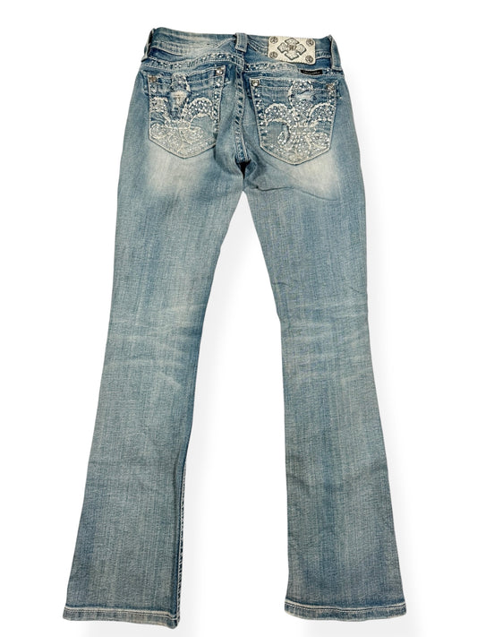 Miss Me Distressed Flared Jeans