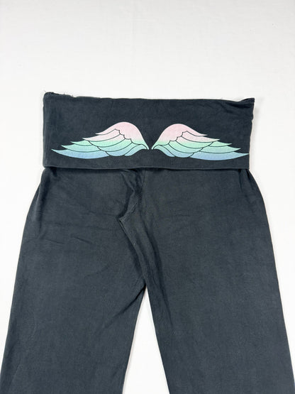 Victorias Secret Wing Fold Over Flared Leggings ♡ XS