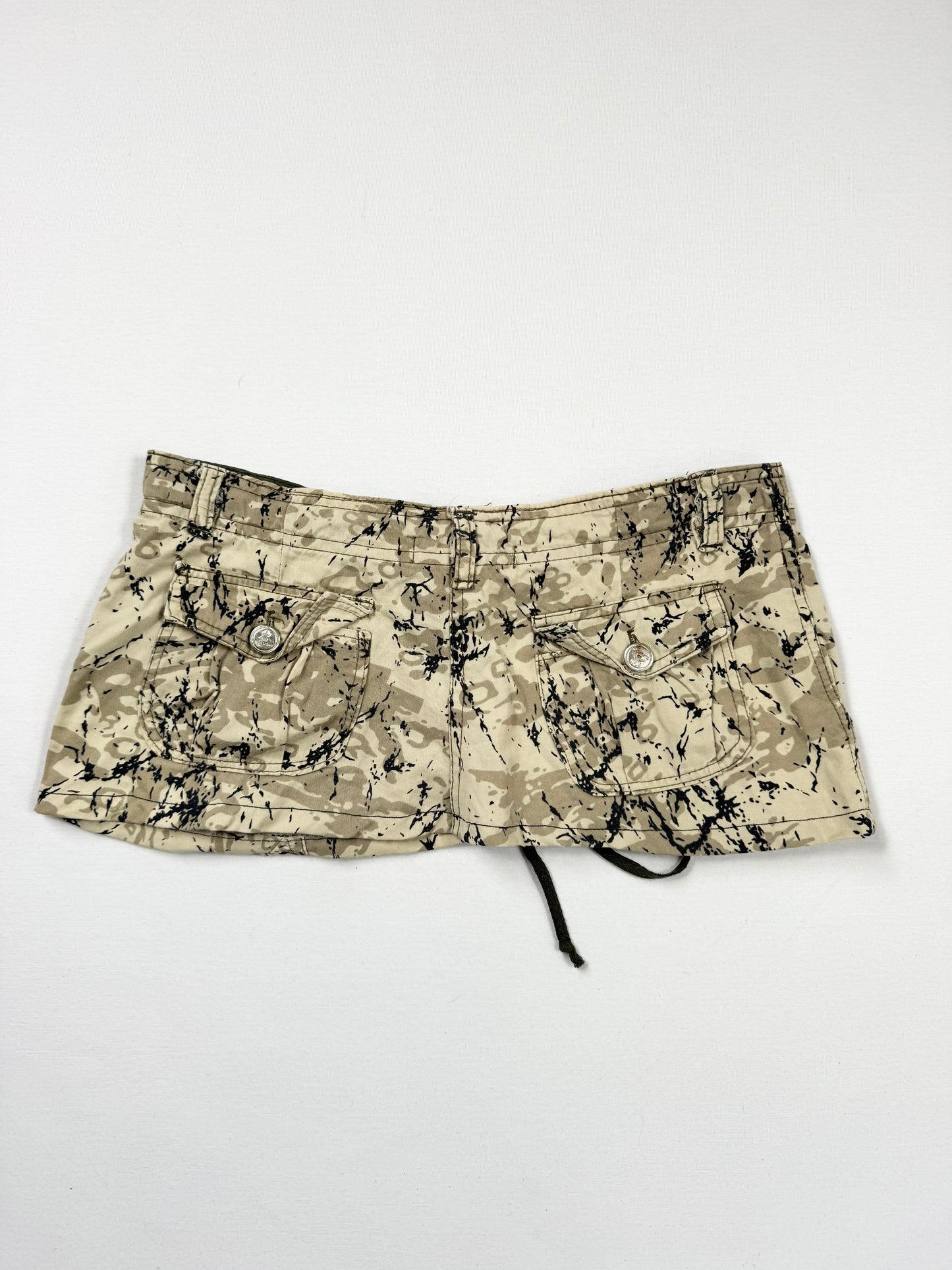 Camo Micro Skirt ♡ XS