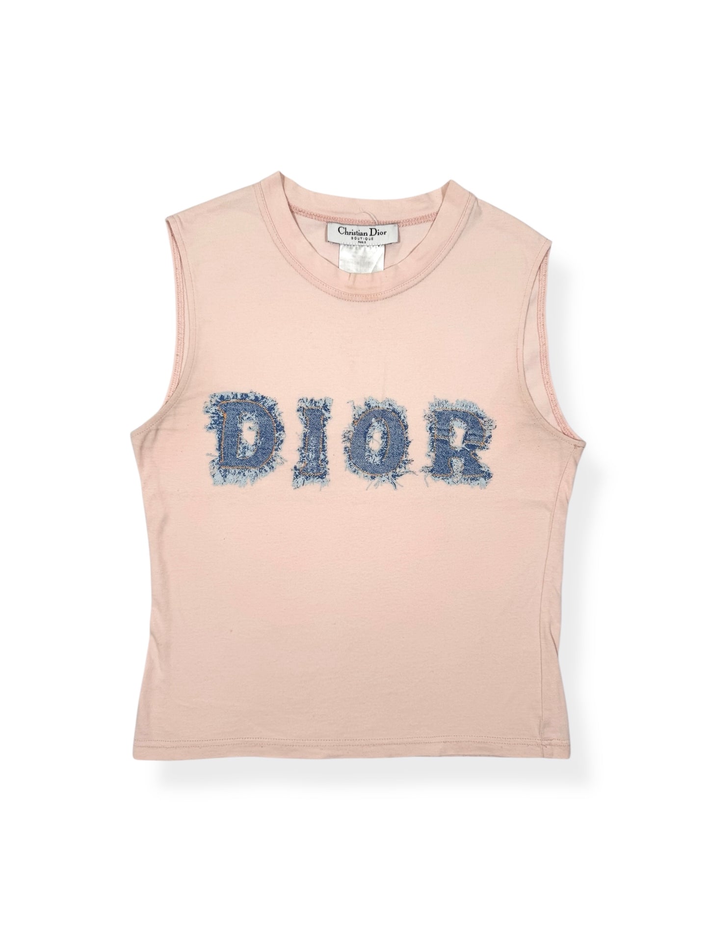 Christian Dior Denim Tank
