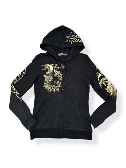 Ed Hardy Zip Up Hoodie ♡ S