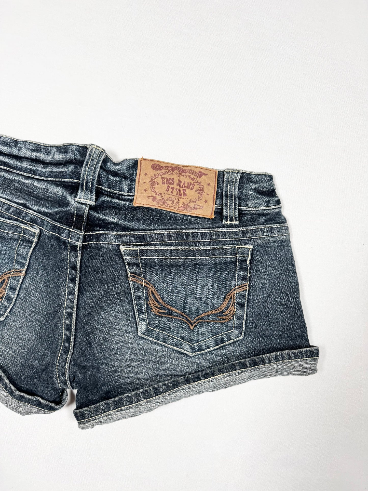 Skull Mini Shorts ♡ Size S