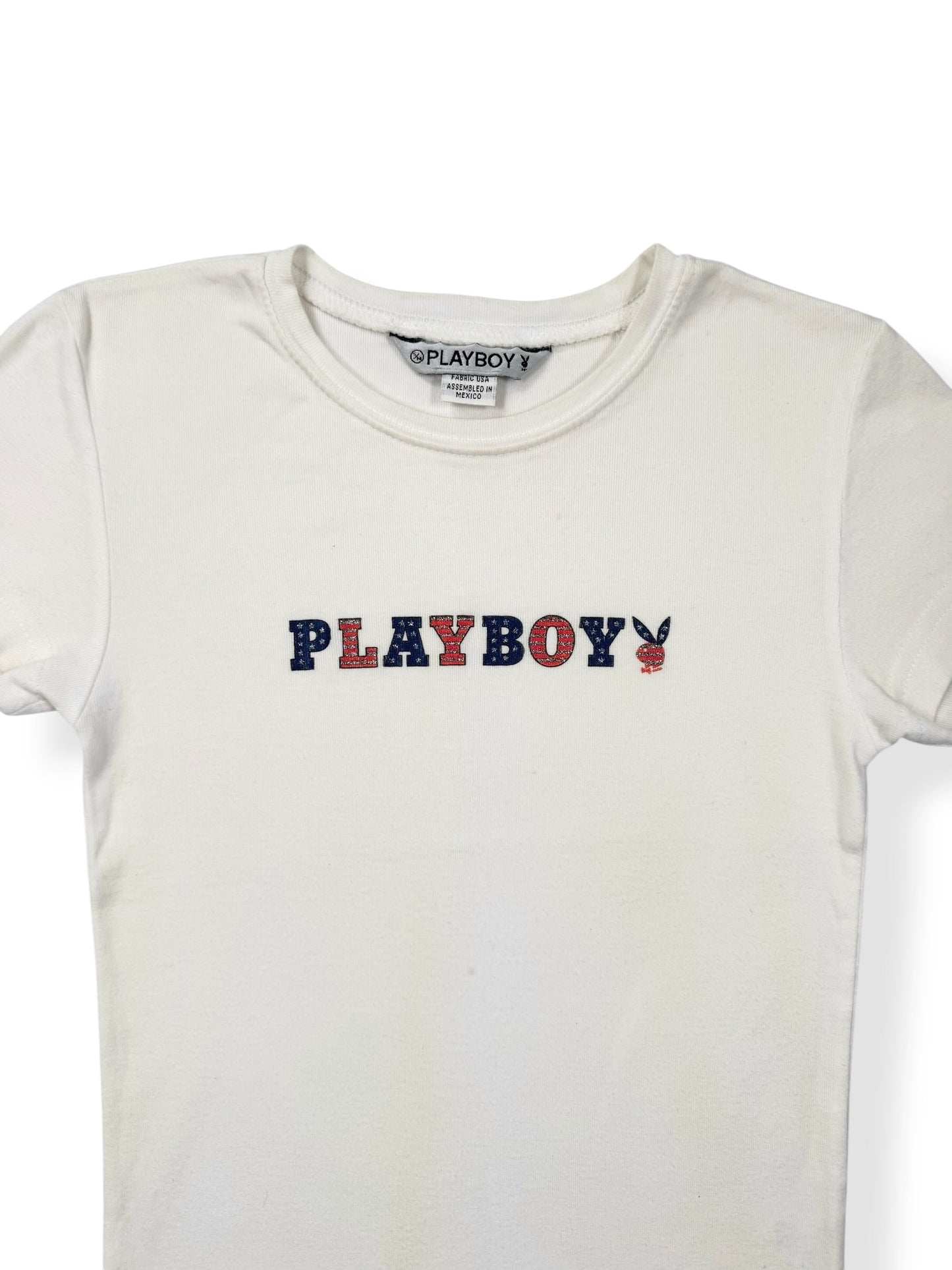 Playboy USA Glitter Logo Tee ♡ S/M