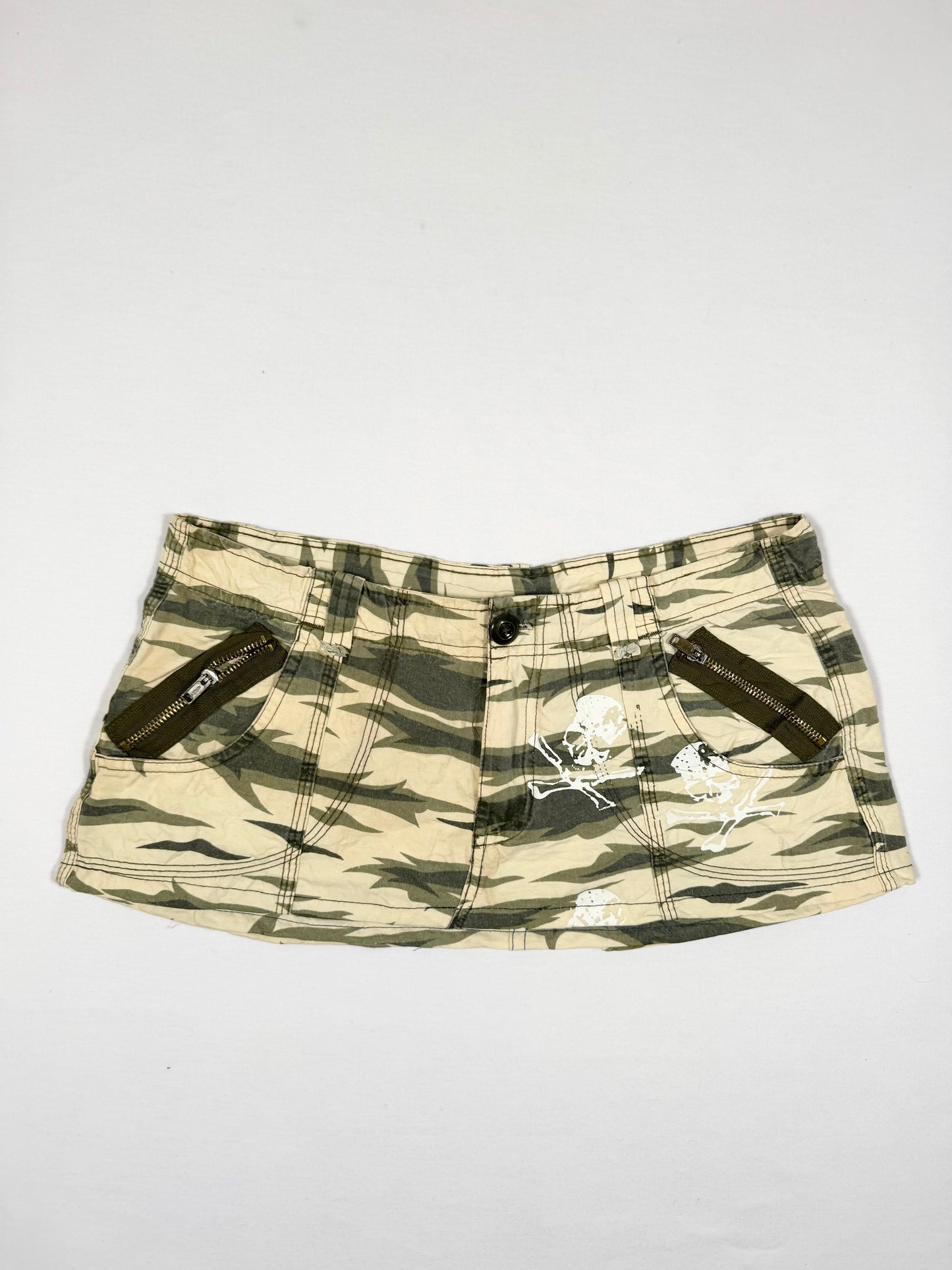 Camo Skull Skirt