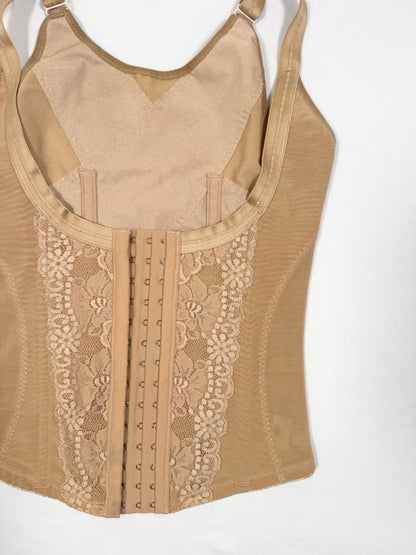 Beige Underbust Corset Cami ♡ Size XS
