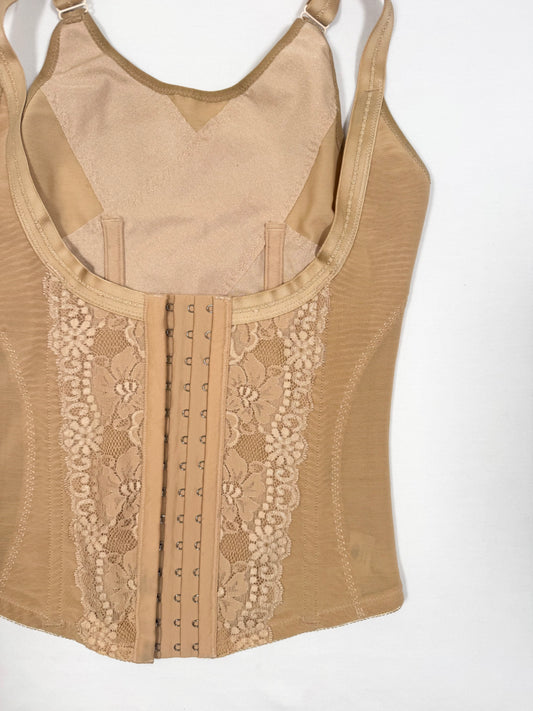 Beige Underbust Corset Cami ♡ Size XS
