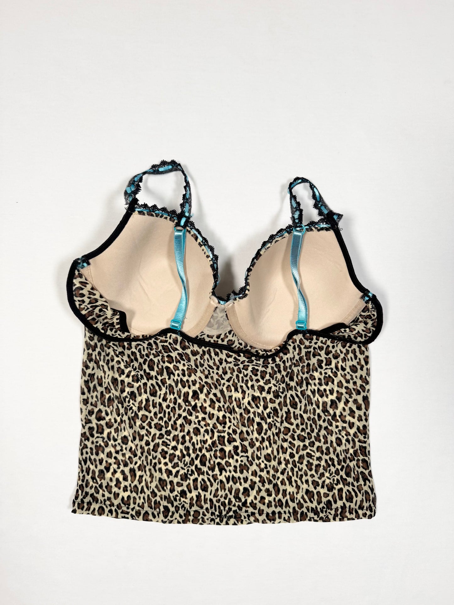 Rampage Leopard Cami & Skirt Set