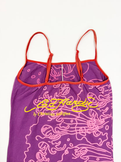 Purple Ed Hardy Cami ♡ L