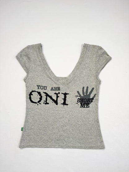“Me I Love You” Grey Tee ♡ S