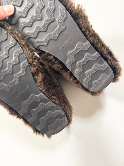 Caminado Brown Fur Boots