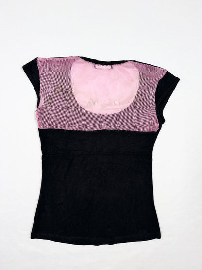 Playboy Fishnet Tee ♡ Size S