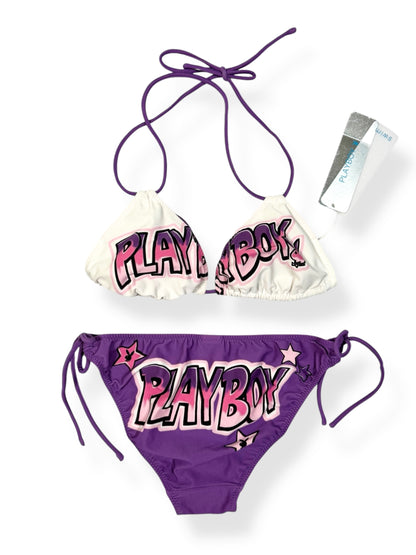 Playboy Purple Airbrush Bikini
