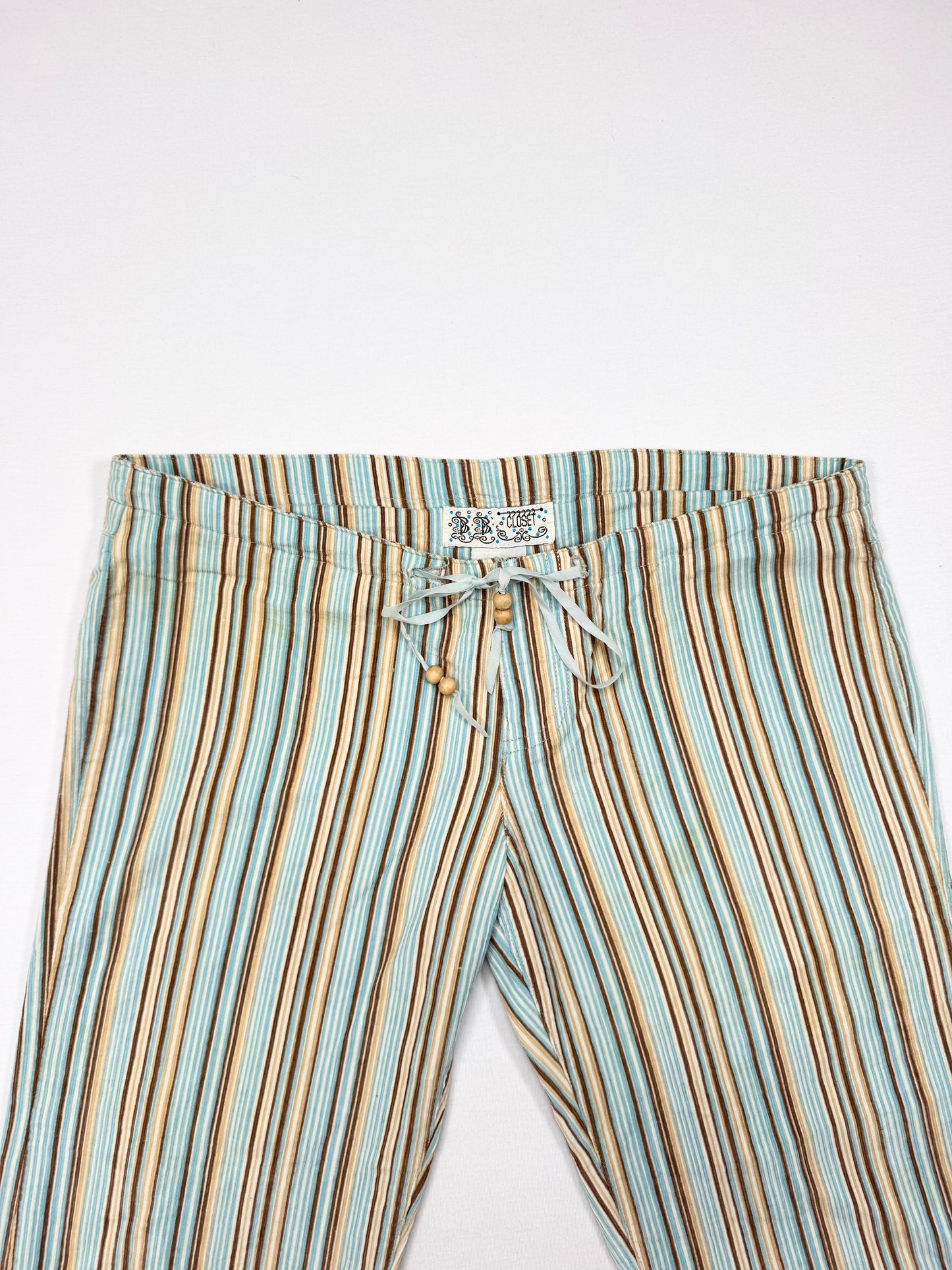 BB’s Closet Striped Flared Pants ♡ S