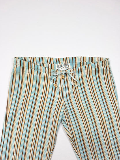 BB’s Closet Striped Flared Pants ♡ S