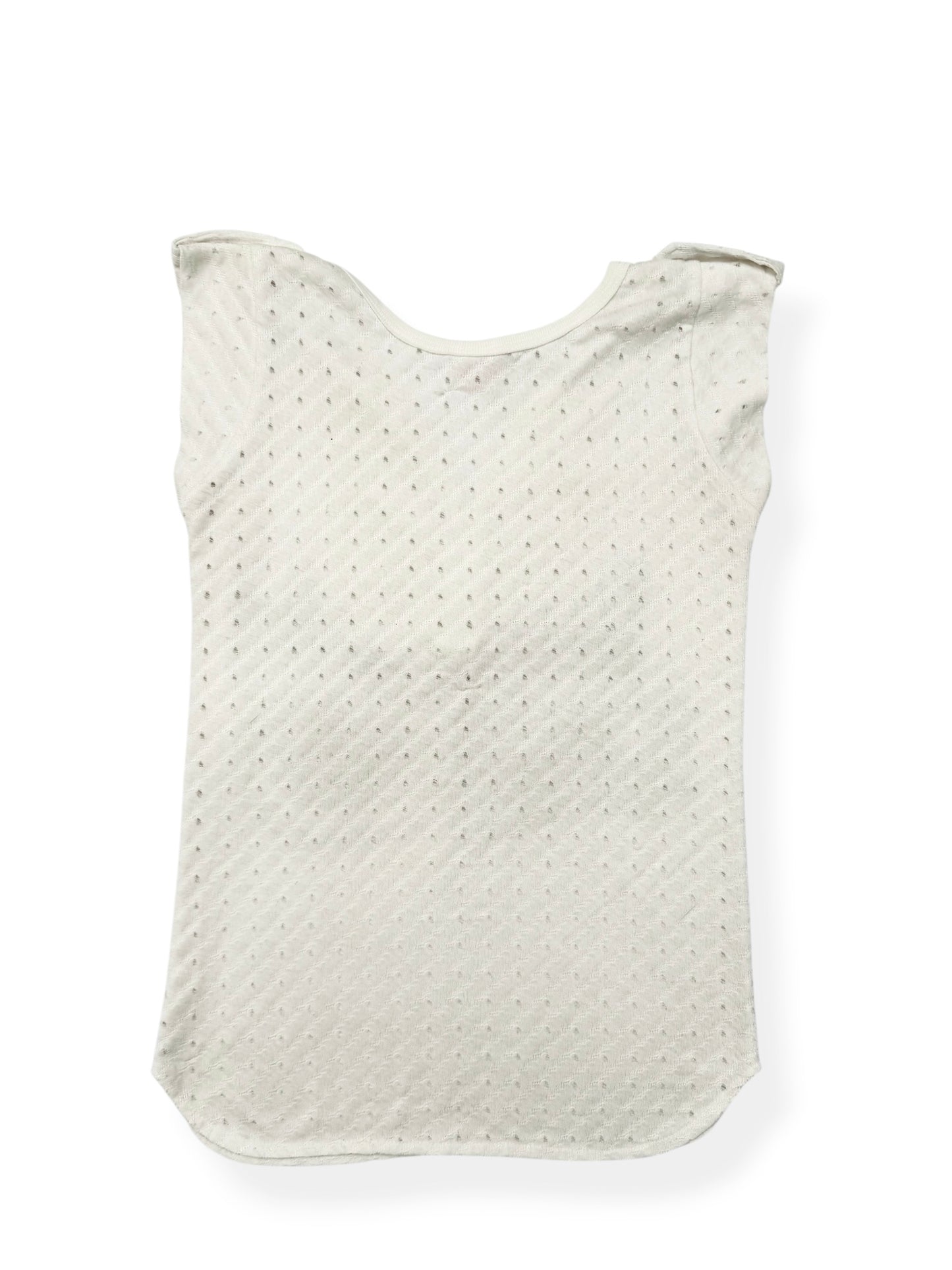 Super Pointelle Tee ♡ XS