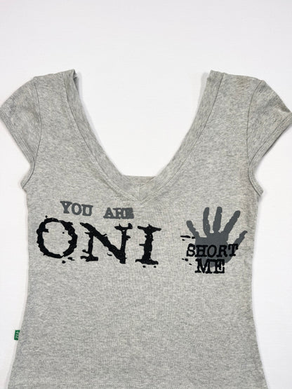 “Me I Love You” Grey Tee ♡ S