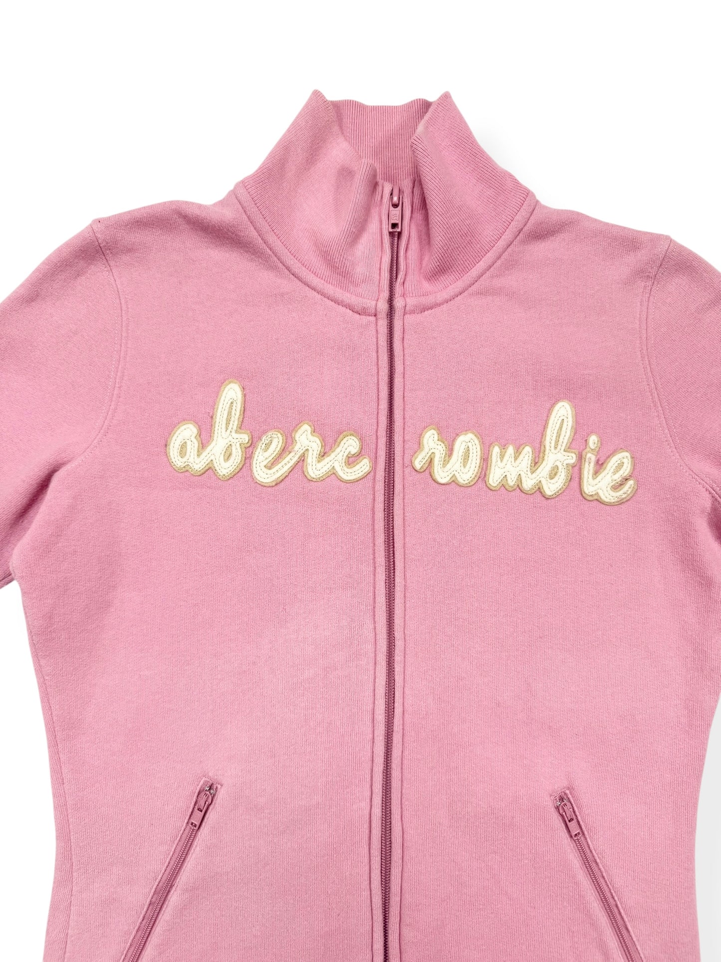 Abercrombie Pink Zip Up ♡ S