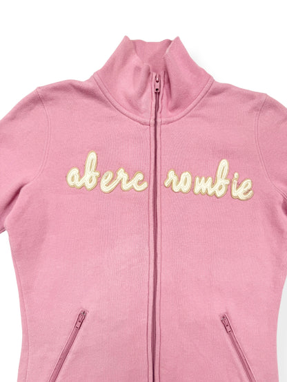 Abercrombie Pink Zip Up ♡ S