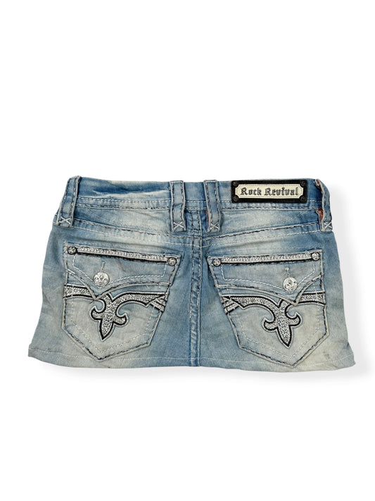 Rock Revival Mini Skirt ♡ 25”
