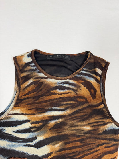 Zebra Print Tank ♡ Size XS