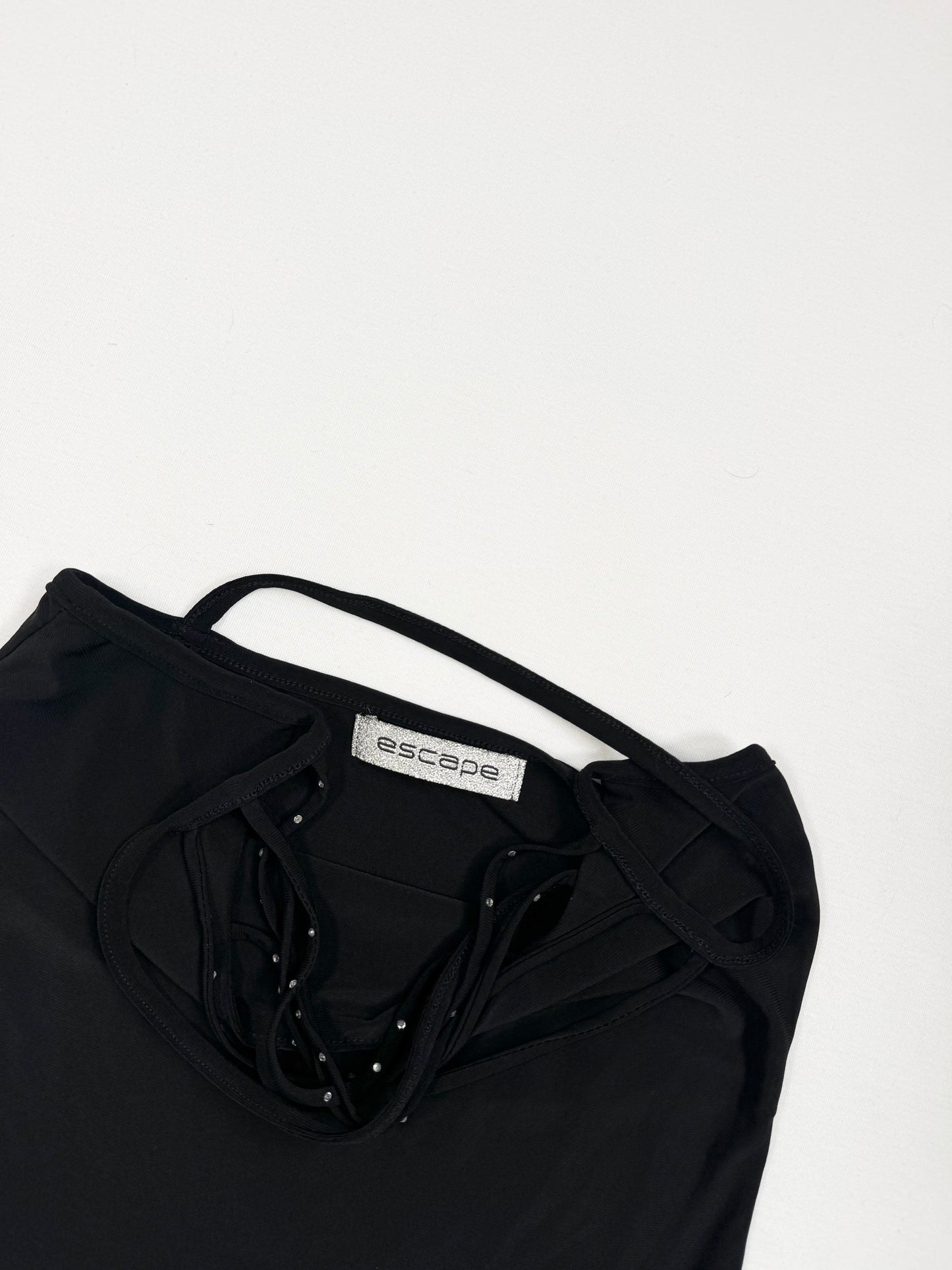 Escape Diamanté Straps Cami ♡ S