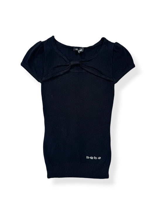 Bebe Knit Black Top ♡ XS