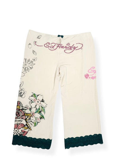 Ed Hardy Capri Pant and Top Set ♡ S