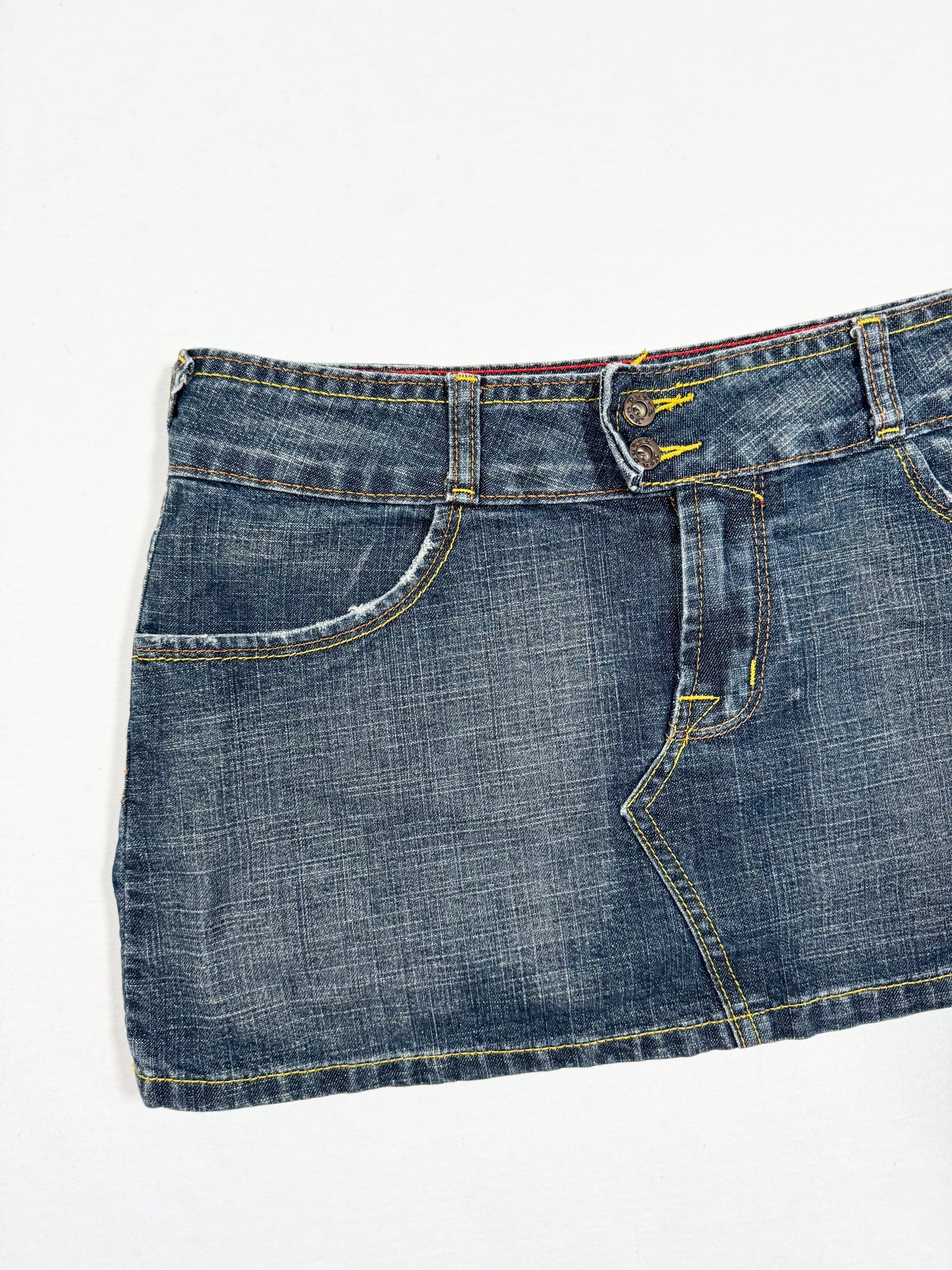 Von Dutch Patch Mini Skirt ♡ Size S