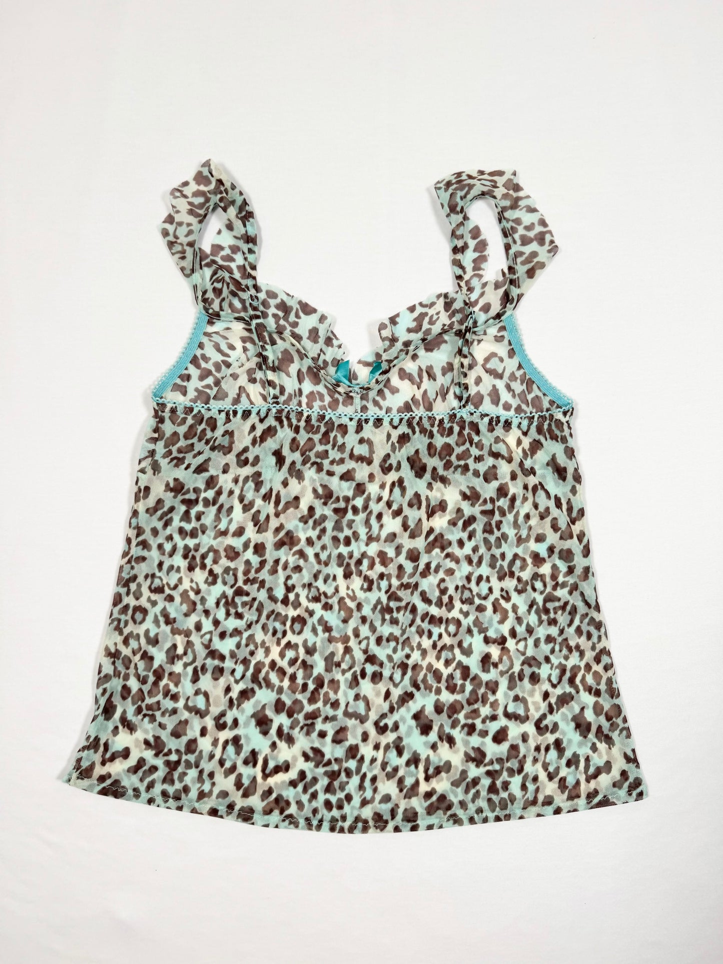 Blue Leopard Cami