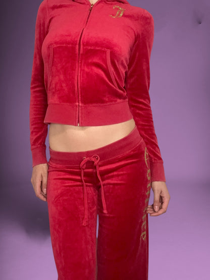Red Juicy Couture Tracksuit ♡ Size S