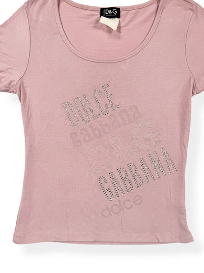 D&G Dusty Pink Tee ♡ M