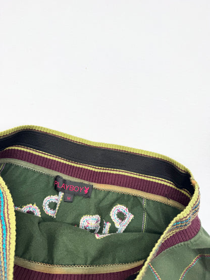 Green Playboy Mini Skirt ♡ S