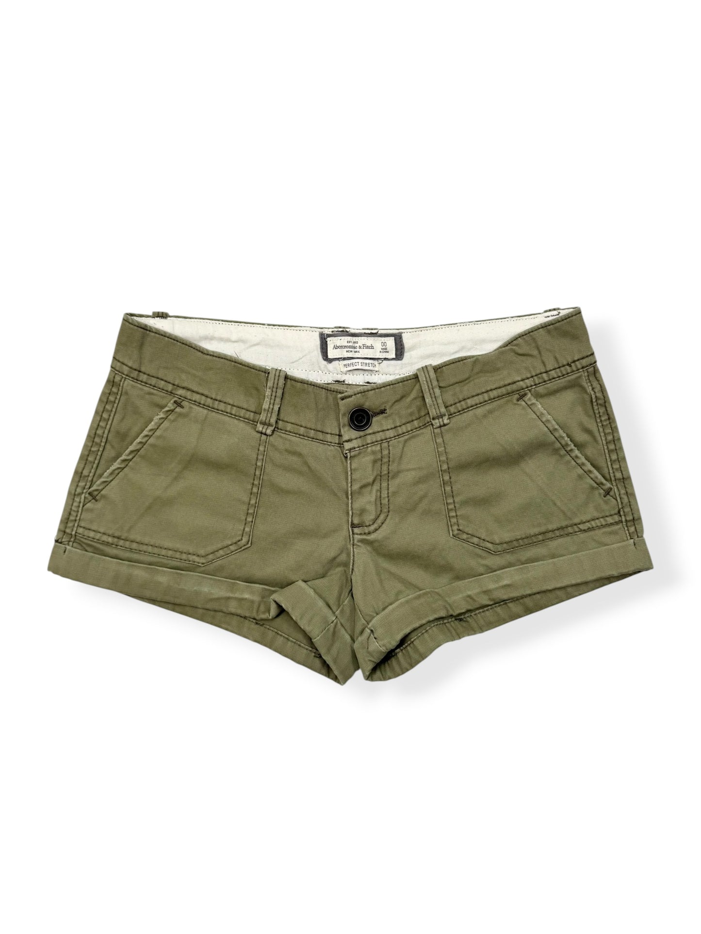 Abercrombie Khaki Mini Shorts ♡ XS