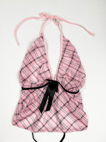 Dreamgirl Plaid Cami Set ♡ XS