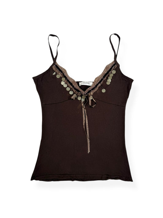 Pimkie Brown Cami ♡ S