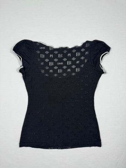 Just Cavalli Monogram Tee