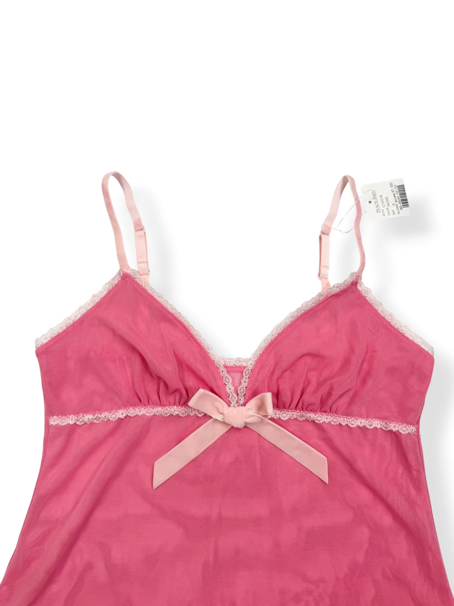Cecil Mcbee Pink Bow Cami ♡ S