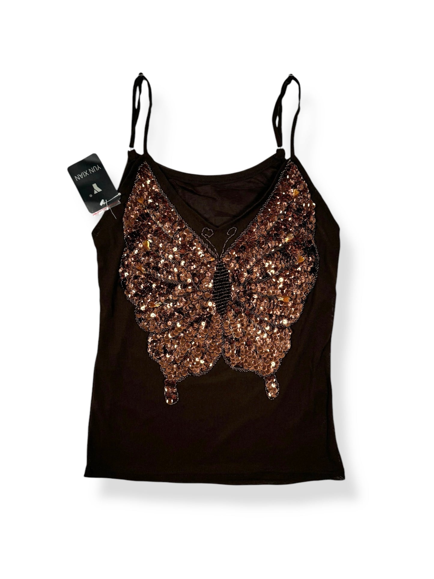 Butterfly Sequin Cami