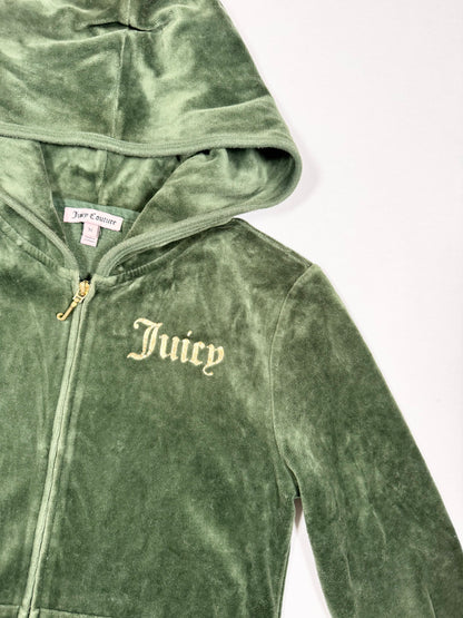 Juicy Couture Green Zip Up ♡ Size M