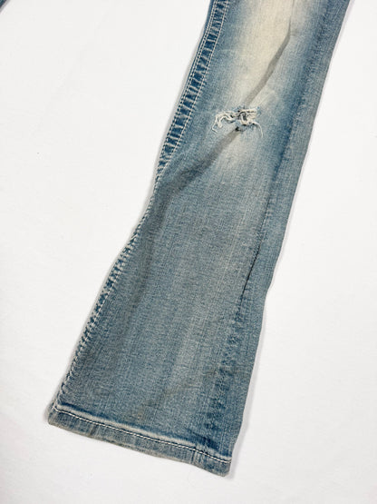 Miss Me Distressed Flared Jeans
