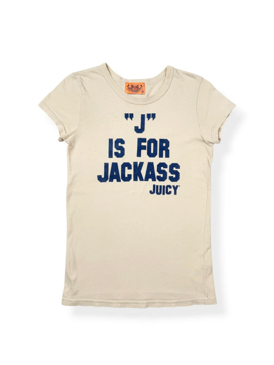 “J Is For Jackass” Juicy Couture Tee ♡ S