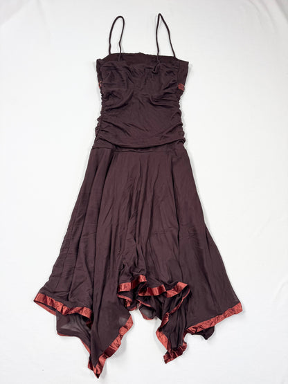 City Triangles Brown Dress ♡ S