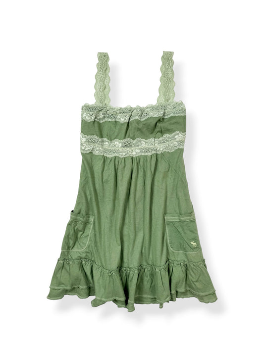 Abercrombie Green Babydoll Cami ♡ L