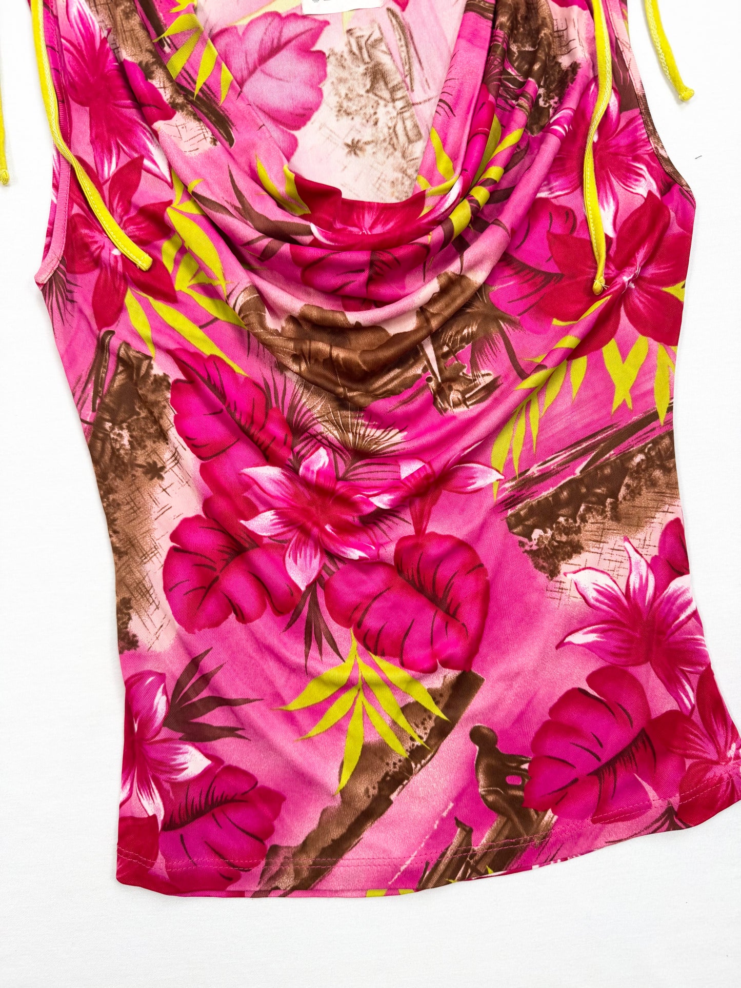 Morgan De Toi Tropical Tank & Midi Skirt Set ♡ S