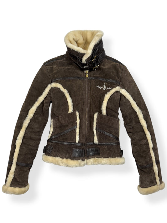 Baby Phat Suede Fur Jacket ♡ Size XS