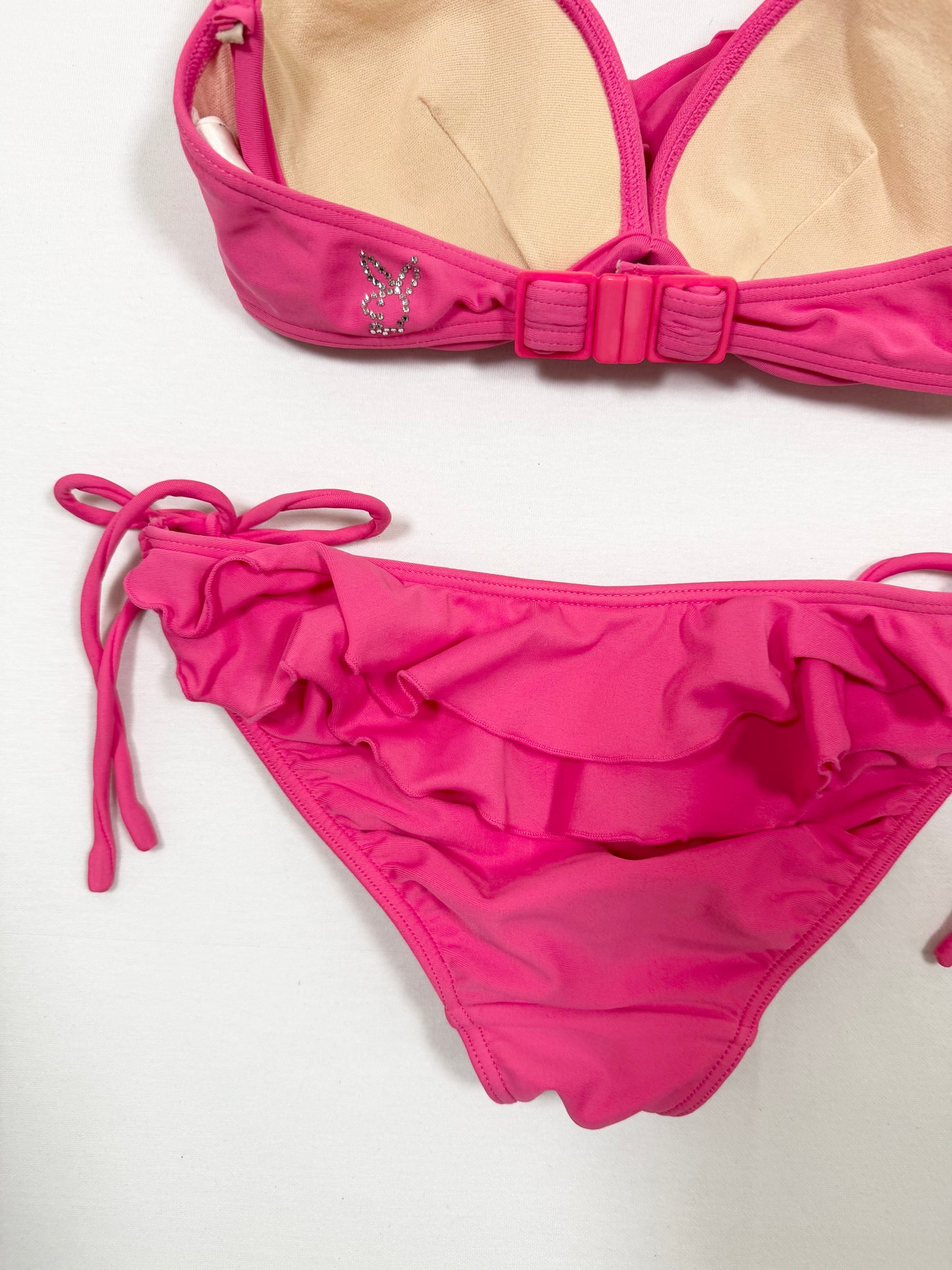 Playboy Pink Ruffle Bikini