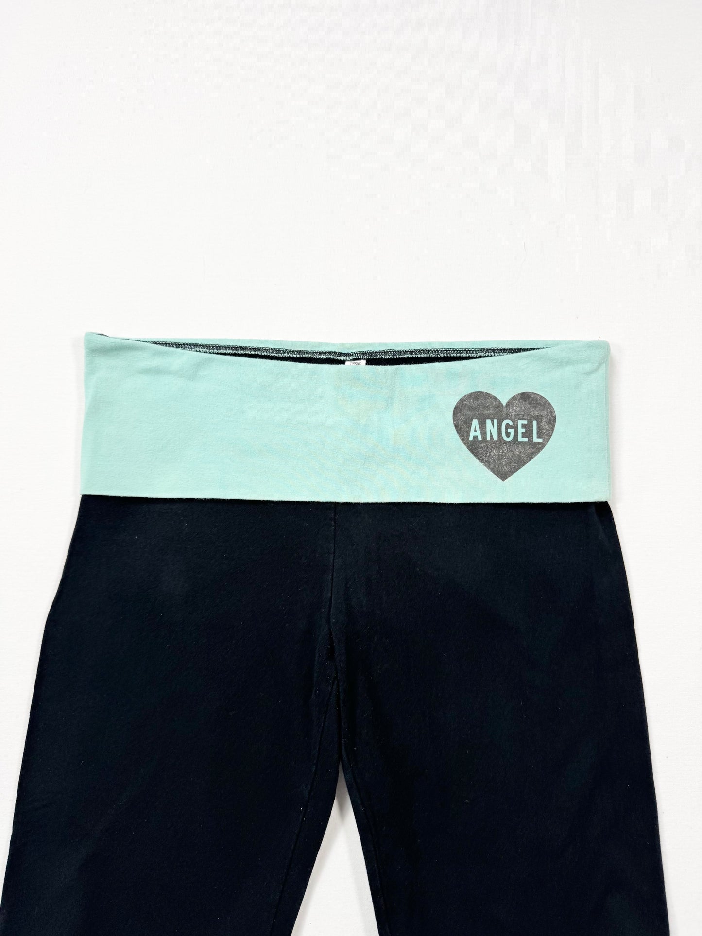 Victorias Secret Seafoam Fold Over Flared Leggings ♡ M