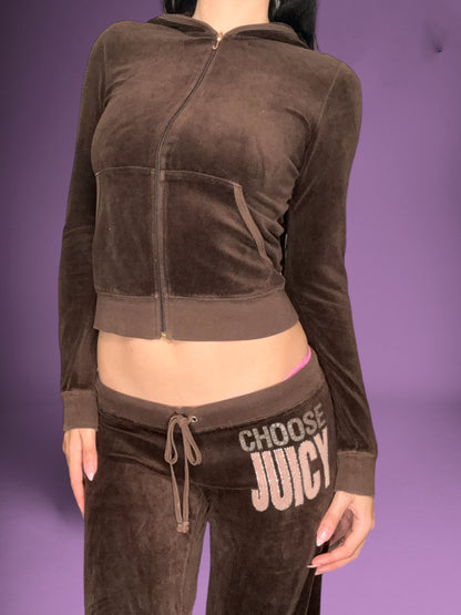 Chocolate Brown Juicy Couture Tracksuit